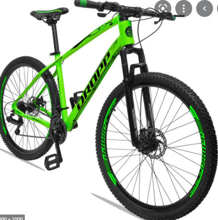 BICICLETA CINZA DE MTB ARO 29 ST520