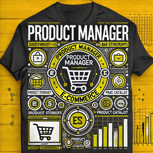 Camiseta Product Manager Amarela