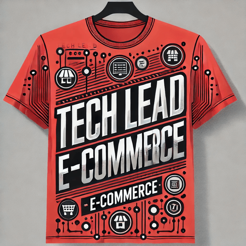 Camiseta TechLead Vermelha