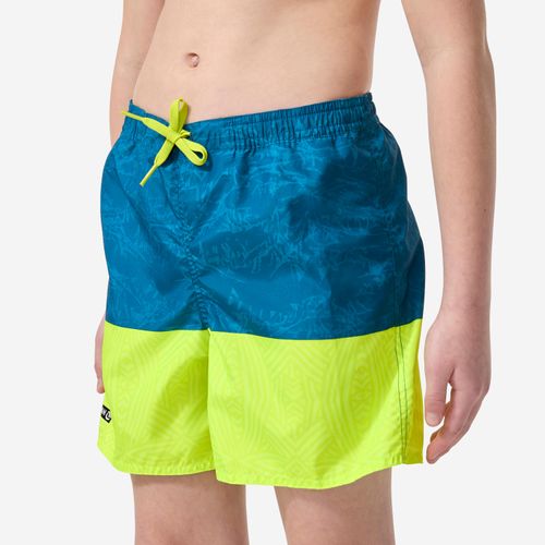 Shorts Infantil de Surf Bs100 Olaian Amarelo
