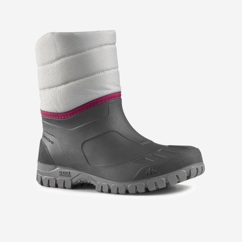 Botas de Caminhada Neve/Tempo Frio Quentes Impermeáveis Mulher SH100 Mid