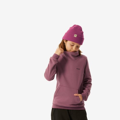 Blusa infantil para esqui e snowboard, 100 violeta
