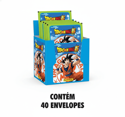 Dragon ball - envelope unitário com 5 figurinhas