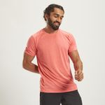 Camiseta masculina de Treino Cardio 100, vermelha, GG